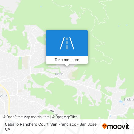 Mapa de Caballo Ranchero Court