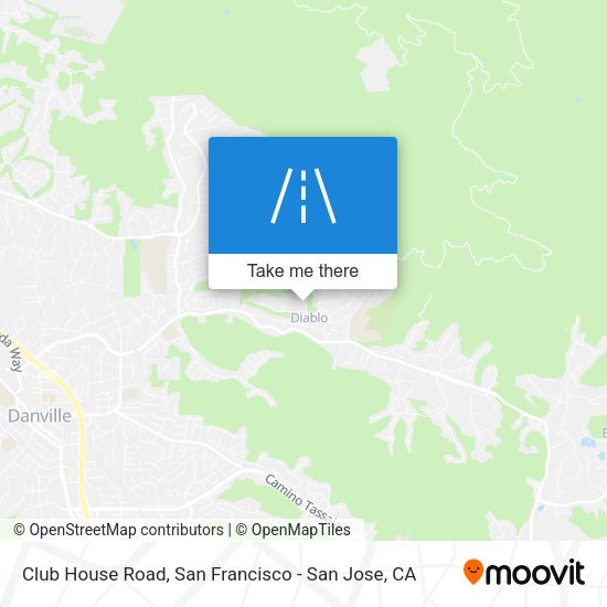Mapa de Club House Road