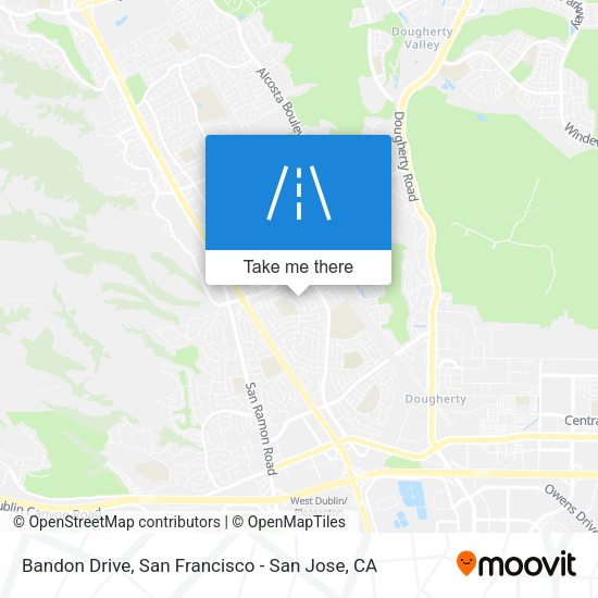 Mapa de Bandon Drive