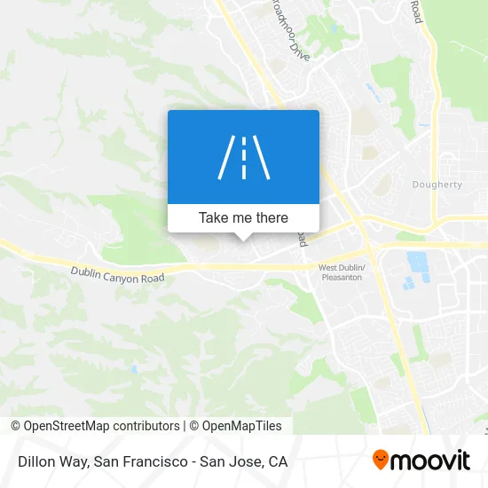 Dillon Way map
