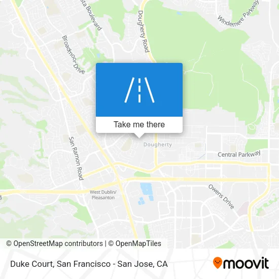 Duke Court map