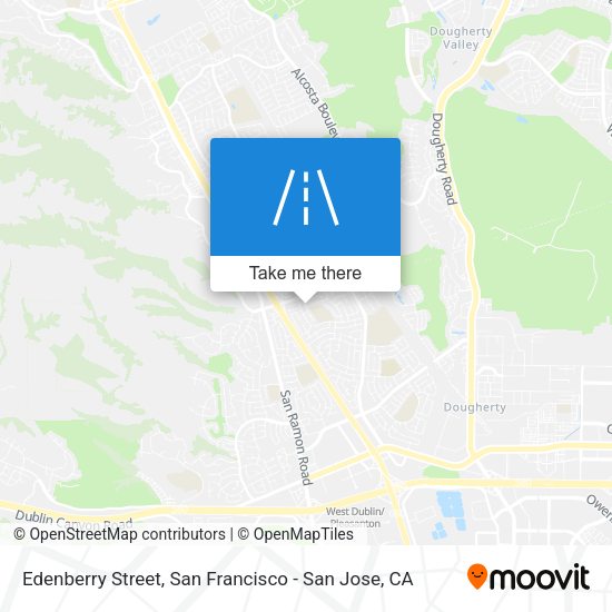 Edenberry Street map
