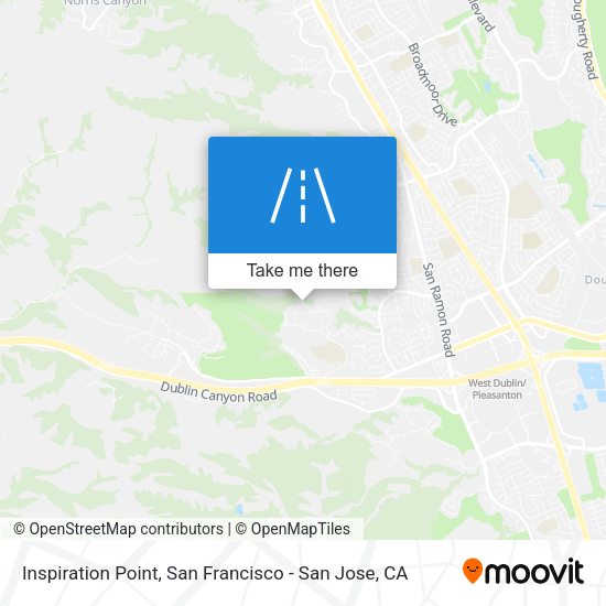 Mapa de Inspiration Point