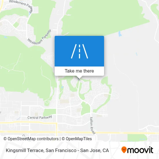 Kingsmill Terrace map
