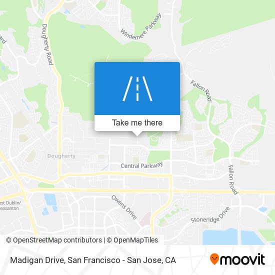 Madigan Drive map