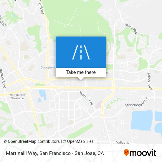 Mapa de Martinelli Way