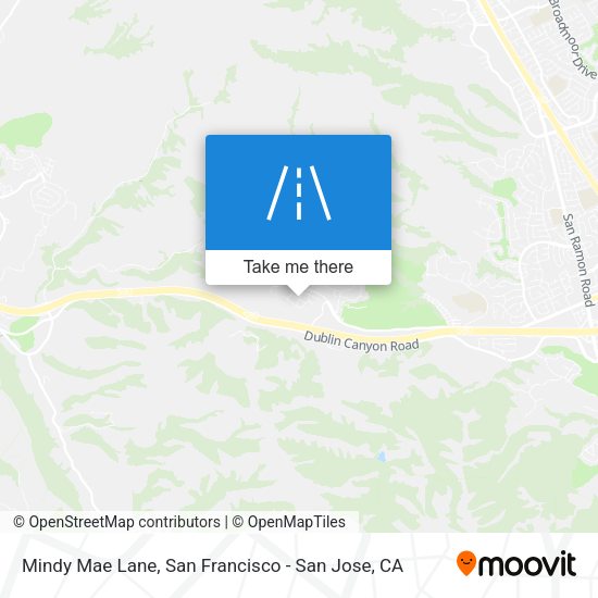 Mindy Mae Lane map