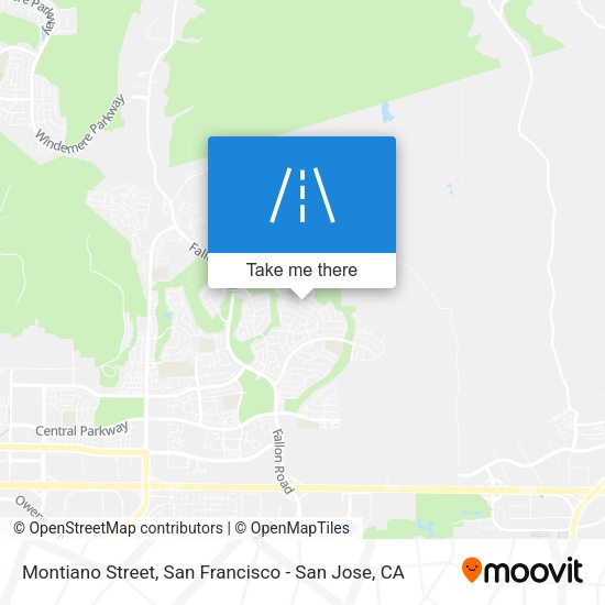 Mapa de Montiano Street