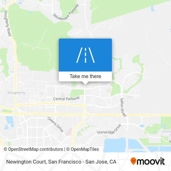 Newington Court map