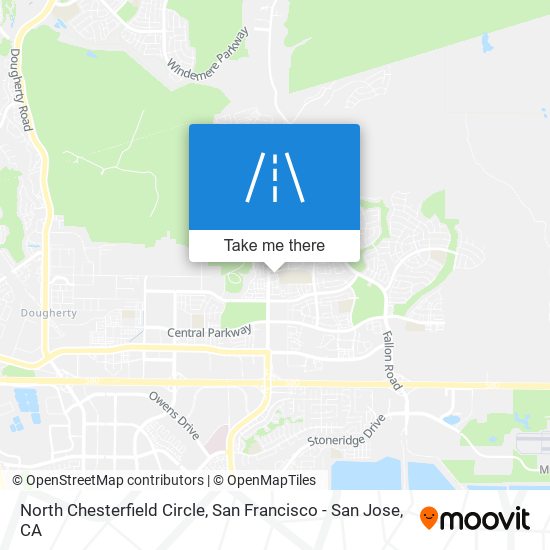 North Chesterfield Circle map