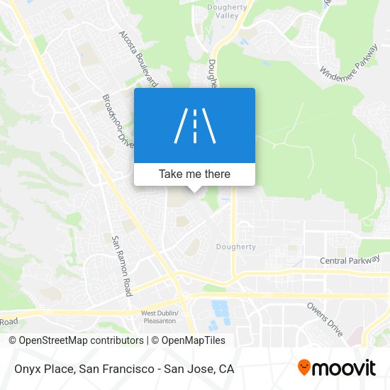 Mapa de Onyx Place