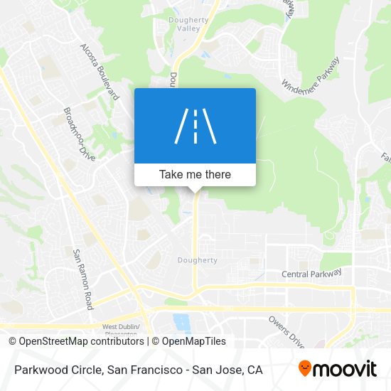 Mapa de Parkwood Circle