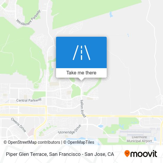 Piper Glen Terrace map
