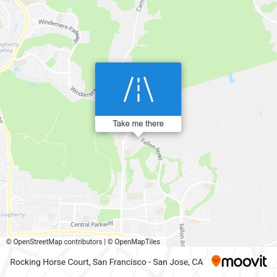 Rocking Horse Court map