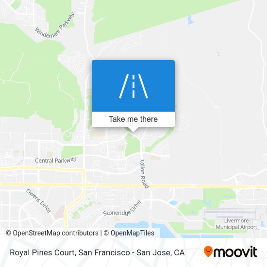 Royal Pines Court map