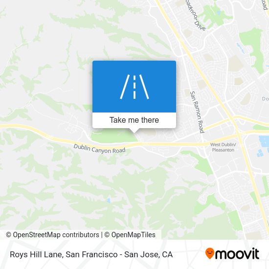 Mapa de Roys Hill Lane