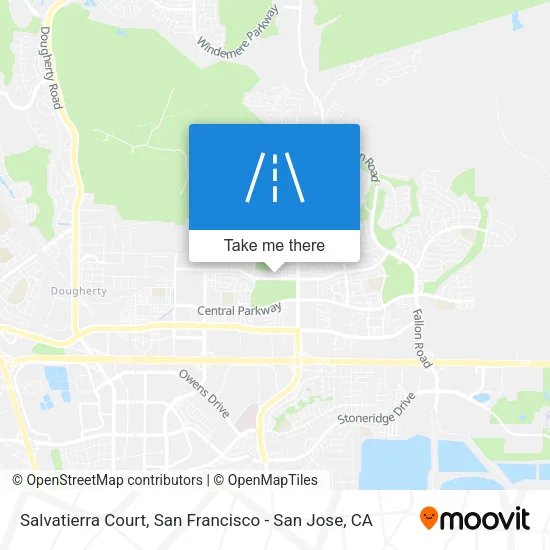 Salvatierra Court map