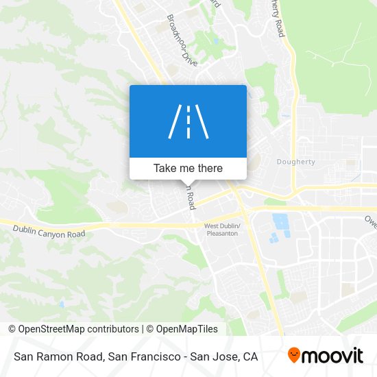 San Ramon Road map