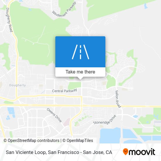 Mapa de San Viciente Loop