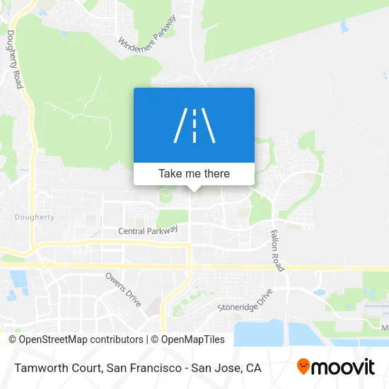 Tamworth Court map