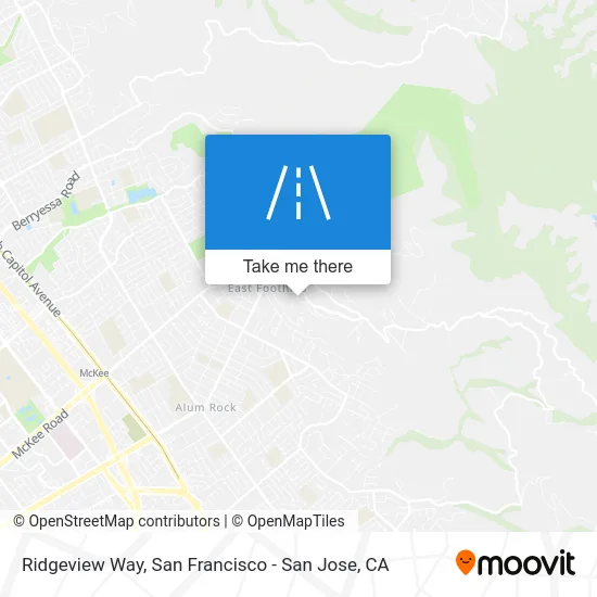 Ridgeview Way map