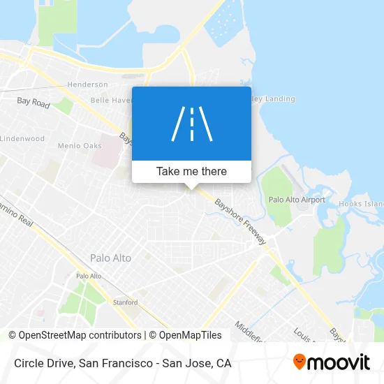 Circle Drive map