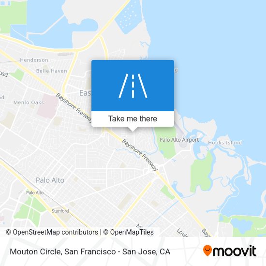 Mapa de Mouton Circle