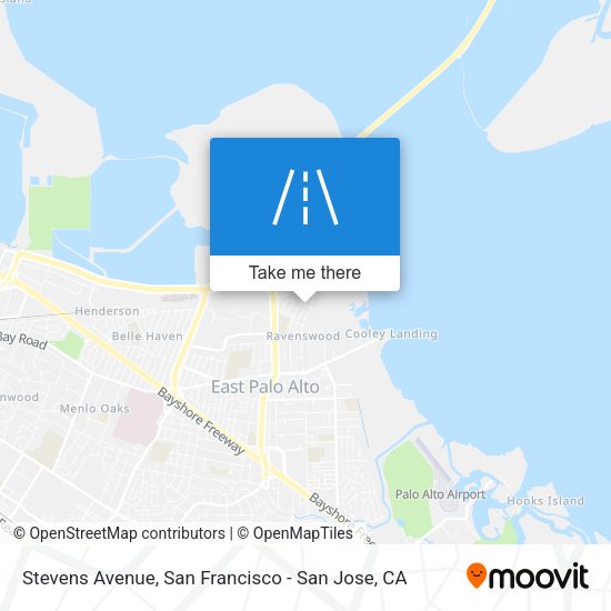 Mapa de Stevens Avenue