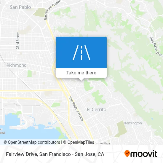 Fairview Drive map