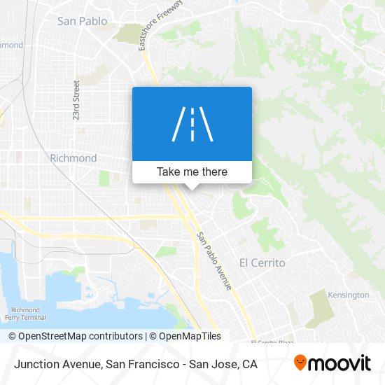 Junction Avenue map