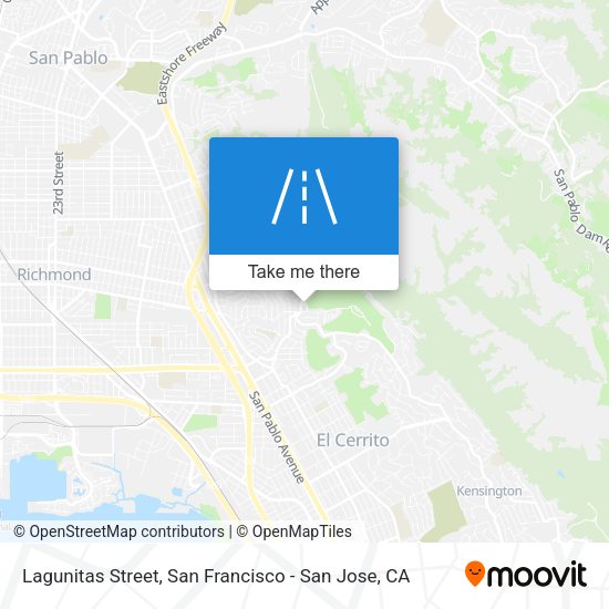 Lagunitas Street map