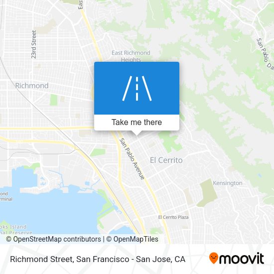 Mapa de Richmond Street