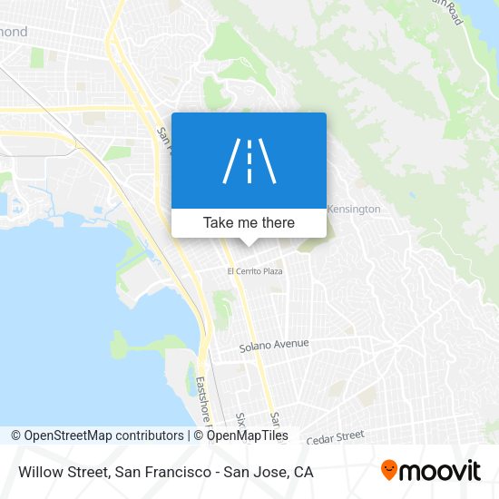 Mapa de Willow Street