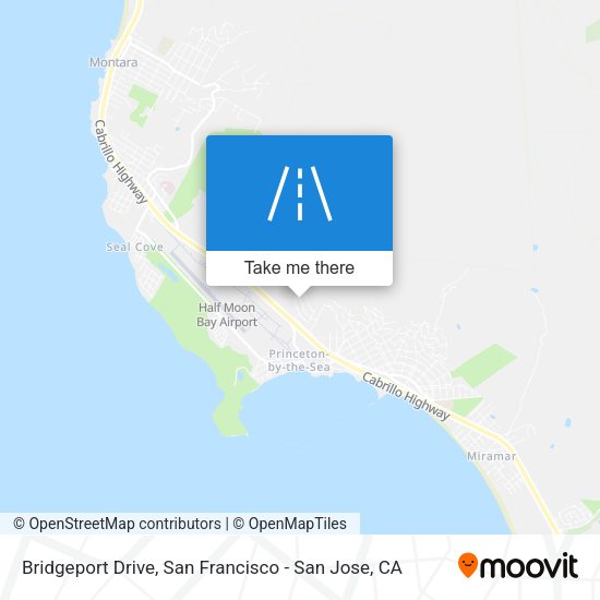 Mapa de Bridgeport Drive