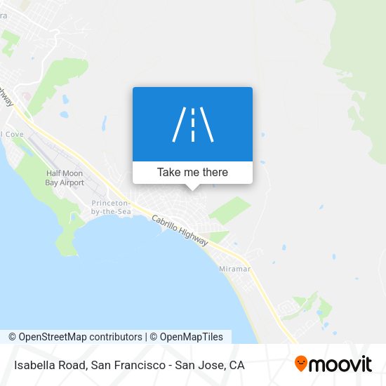 Mapa de Isabella Road