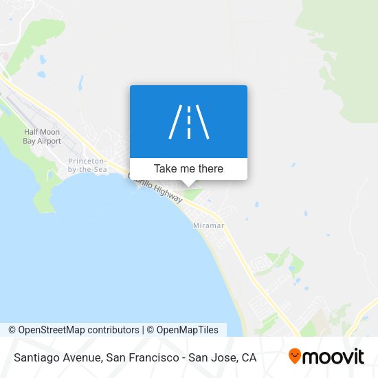 Mapa de Santiago Avenue