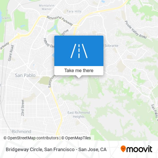 Bridgeway Circle map