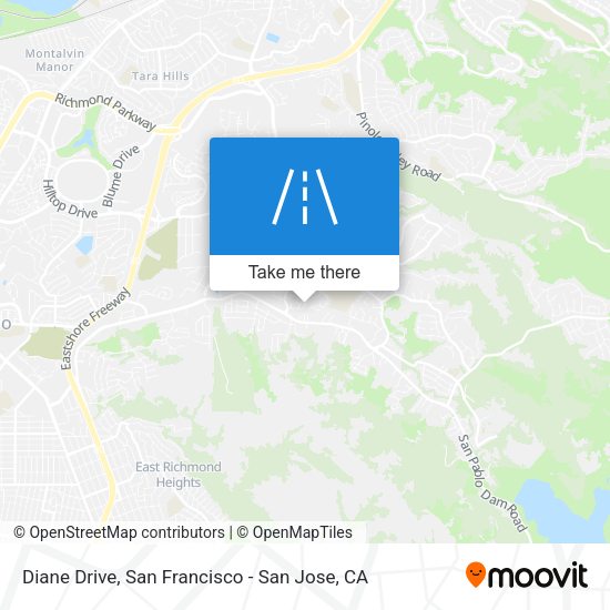 Mapa de Diane Drive