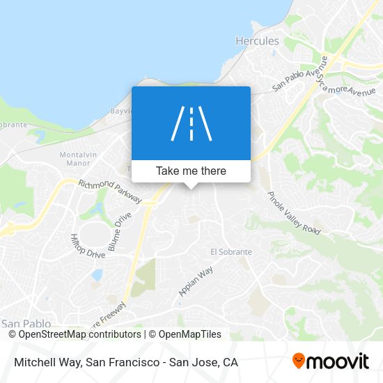 Mapa de Mitchell Way