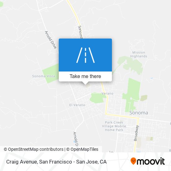 Mapa de Craig Avenue