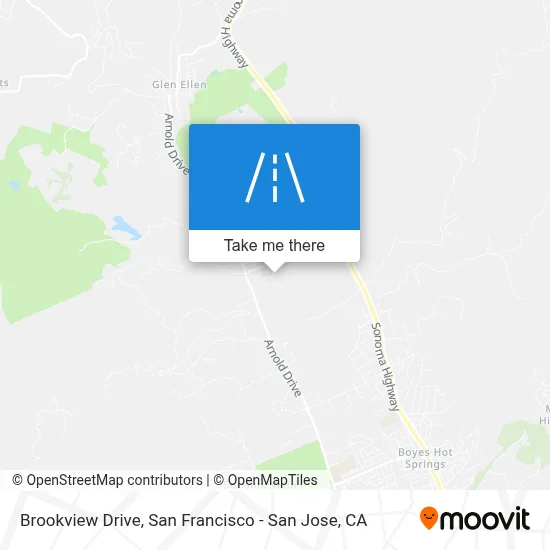 Brookview Drive map