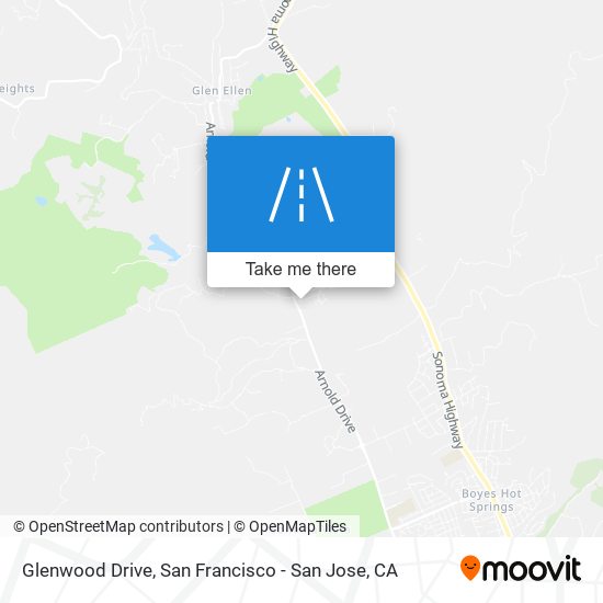 Glenwood Drive map