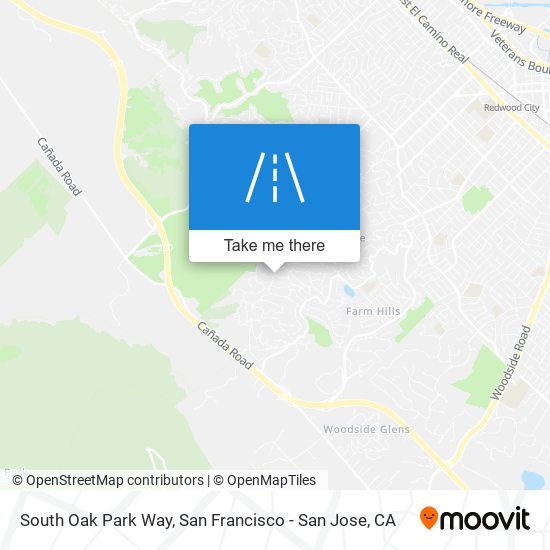 South Oak Park Way map