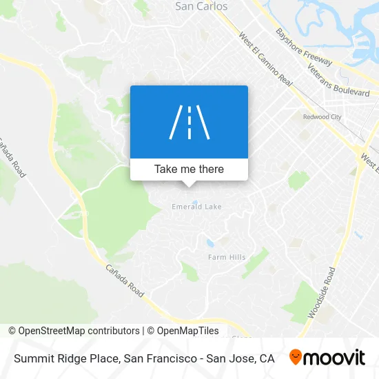 Summit Ridge Place map