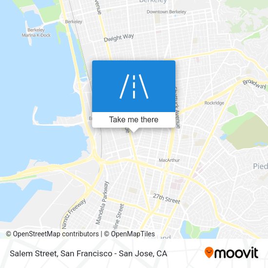 Mapa de Salem Street