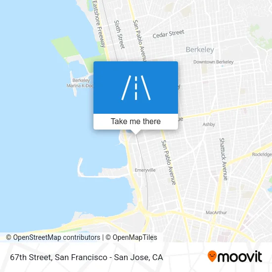 67th Street map