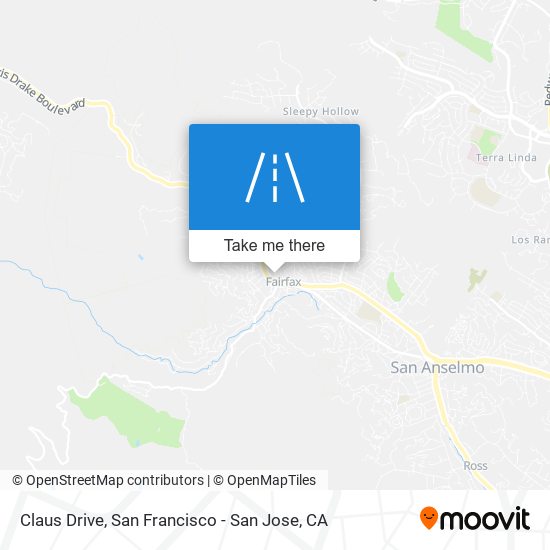 Claus Drive map