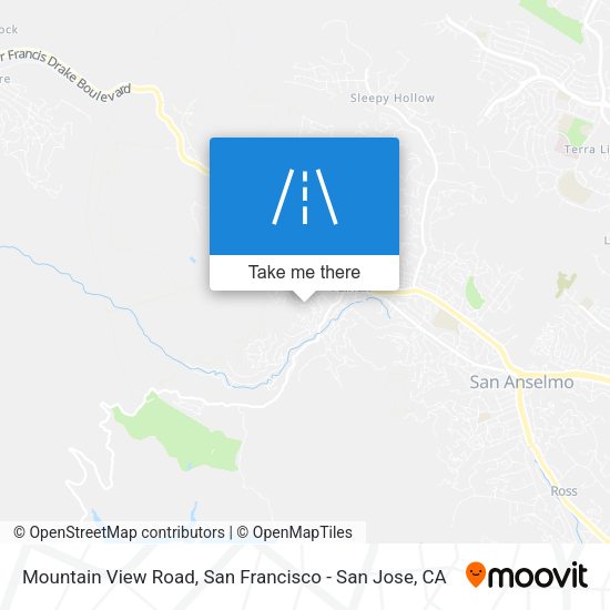 Mountain View Road map