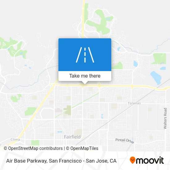 Air Base Parkway map