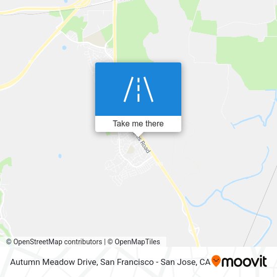 Autumn Meadow Drive map
